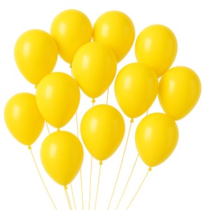 GLOBOLANDIA GLOBOS COLOR 12" AMARILLO x 25u